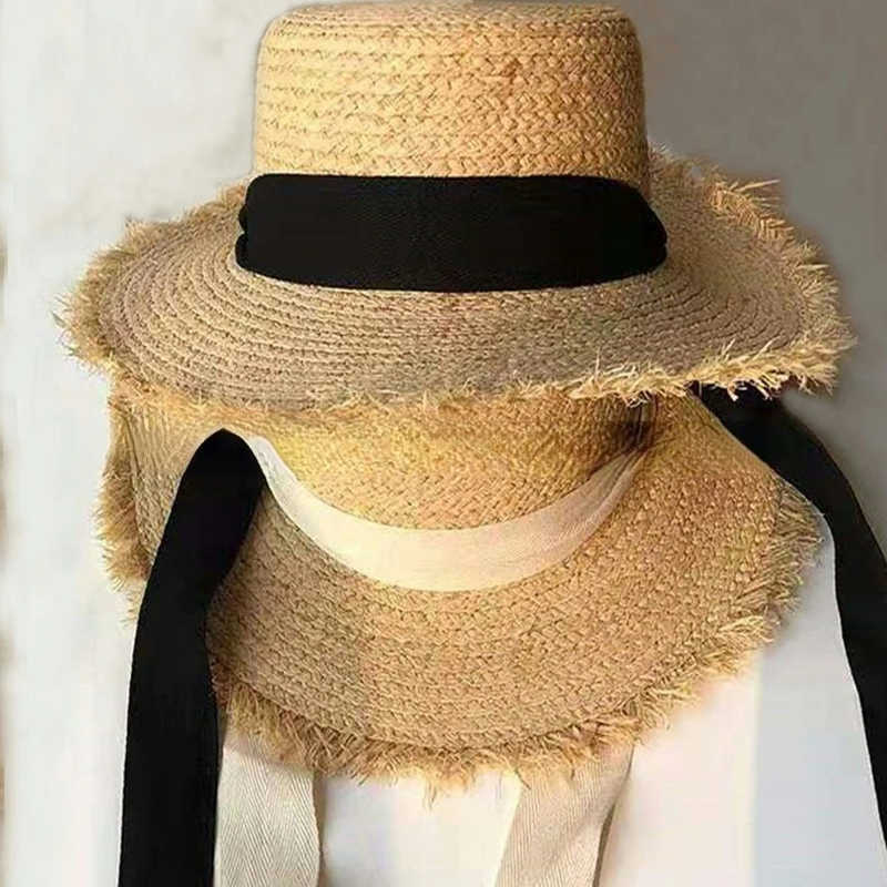 Japanese Cute Raffia Woven Sun - Hat Floppy Wide recensie en prijs