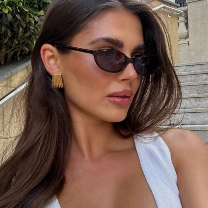 Retro Oval Frame Sunglasses Fa - Sunglasses Cat Eye recensie en prijs