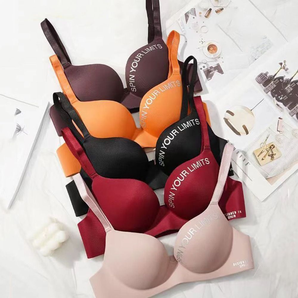 Breathable Letter Pattern Wome - Bralette Triangle Set recensie en prijs