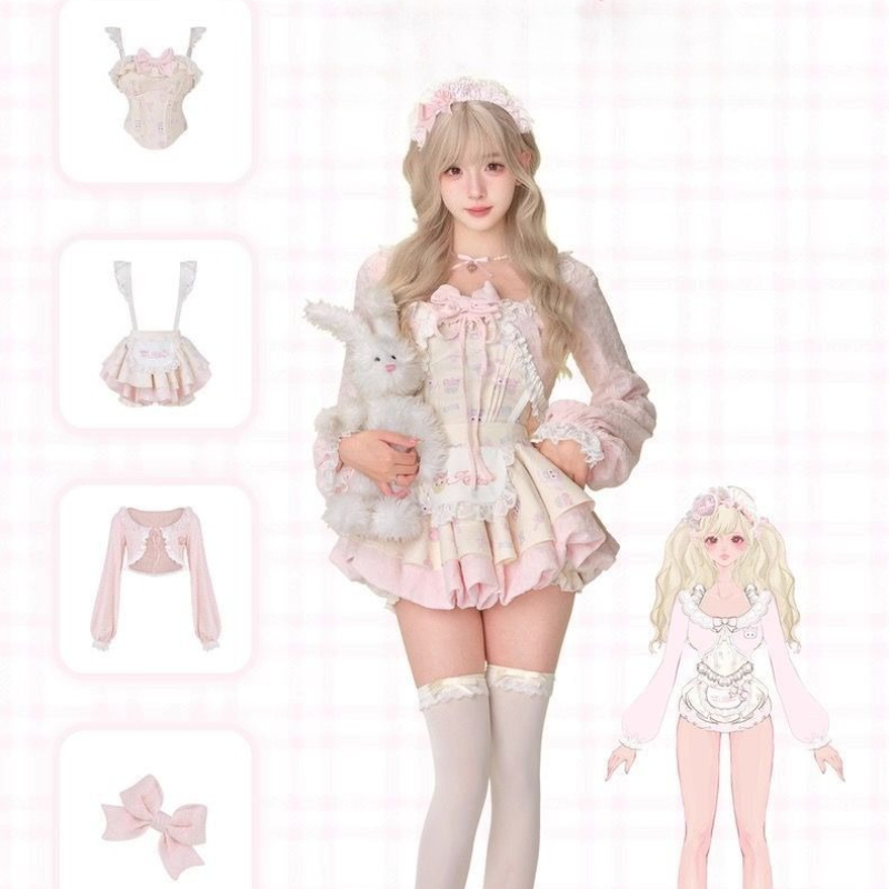 Japanese Sweet Lolita Style 3  - Crop Top Crochet recensie en prijs