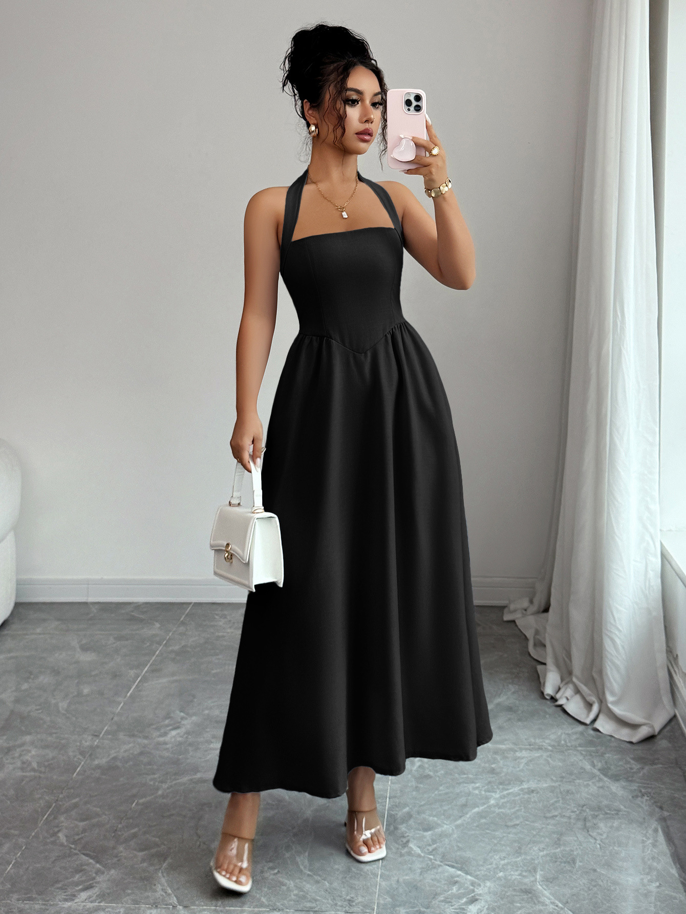 Women's Dress 5 Colors Halter  - Maxi Dress Halter recensie en prijs