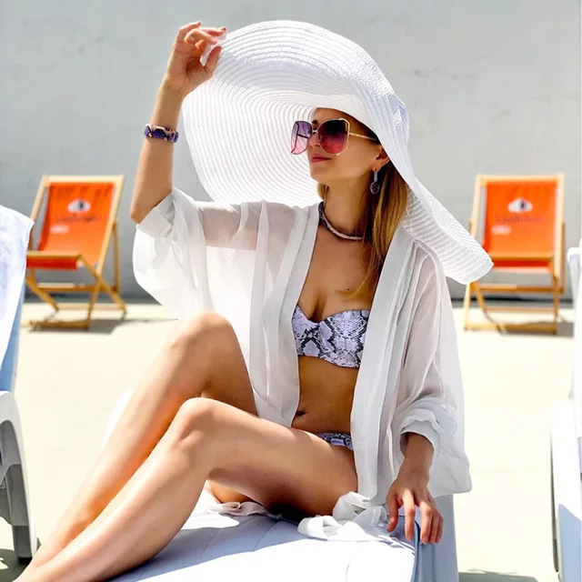 Oversized Beach Straw Hats for - Hat Floppy Wide recensie en prijs