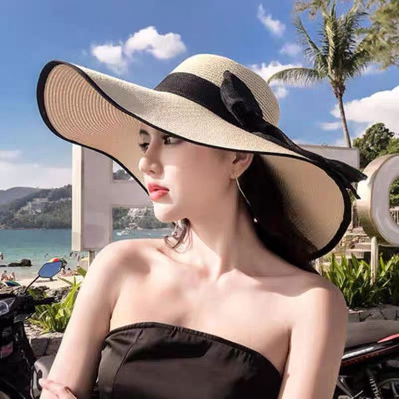 Wide Brim Straw Hat Women Summ - Hat Floppy Wide recensie en prijs