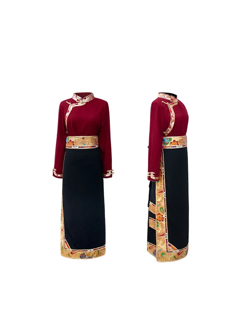 Traditional Tibetan Dress Wrap - Linen Dress Wrap recensie en prijs
