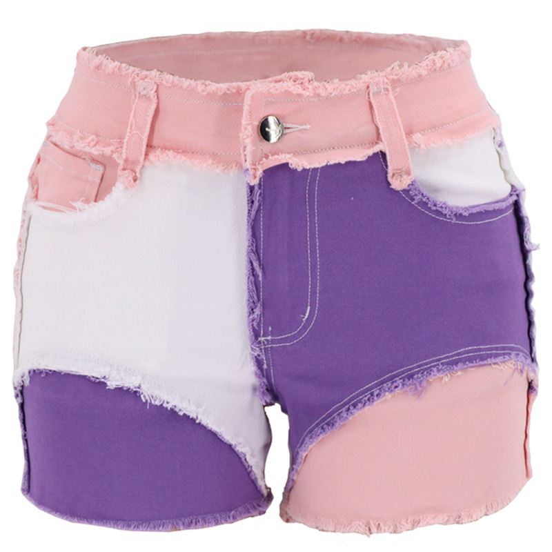 Fashion Mid-Waist Slim Fit Tor - Shorts Denim Frayed recensie en prijs