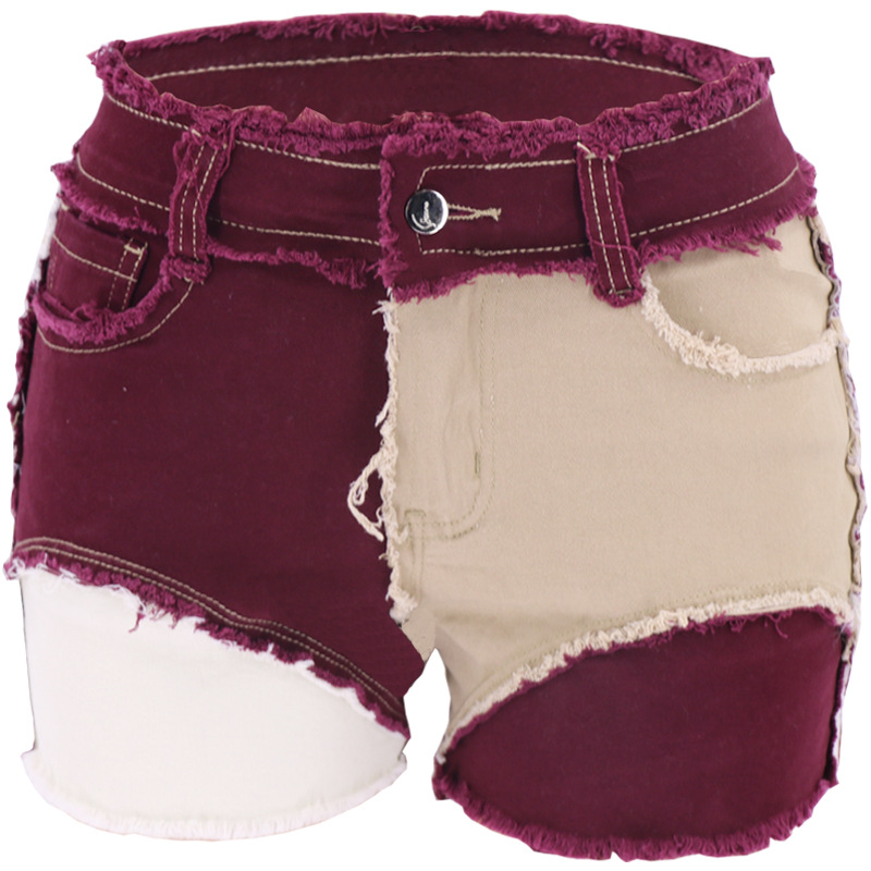 Fashion Mid-Waist Slim Fit Tor - Shorts Denim Frayed recensie en prijs