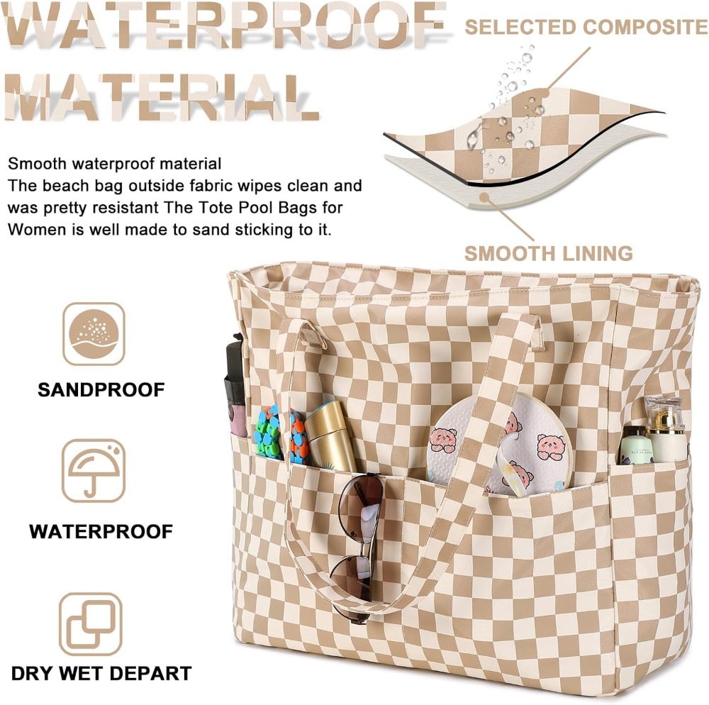 Extra Large Waterproof Beach T - Tote Bag Beach recensie en prijs