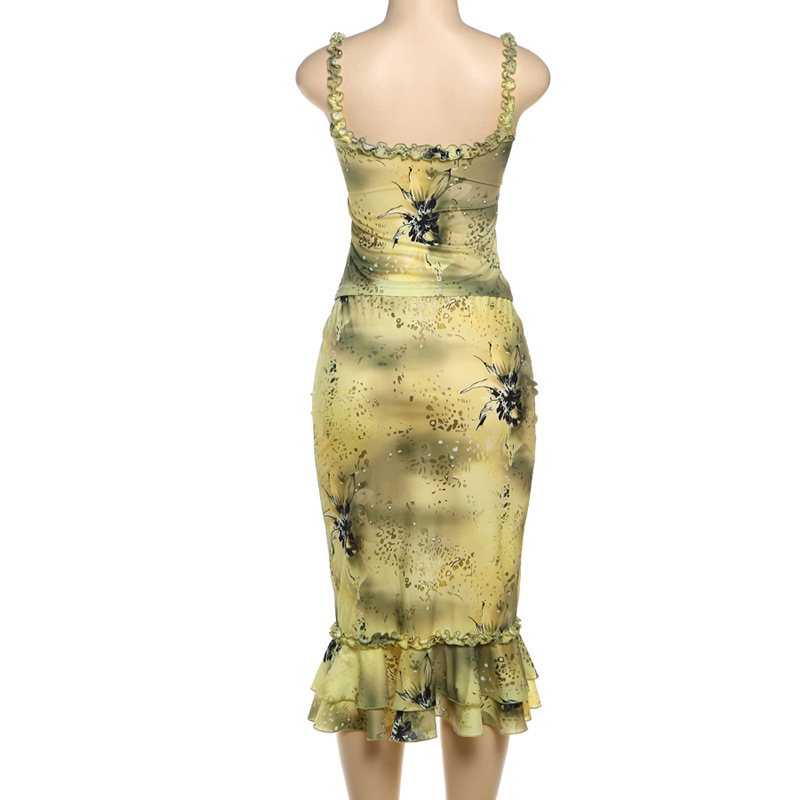 Women's Dress 2 Piece Floral P - Midi Skirt Floral recensie en prijs