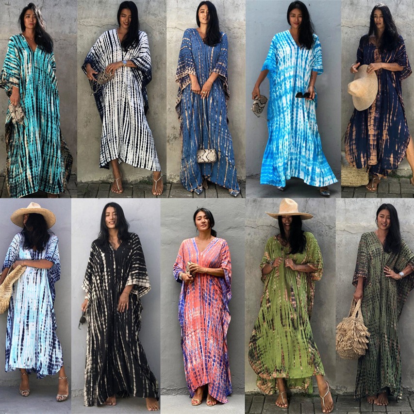 Plus Size Women Beachwear Long - Cover Up Kaftan recensie en prijs