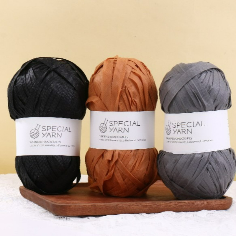 100g/pcs Raffia Flat Yarn for  - Crochet Bag Raffia recensie en prijs