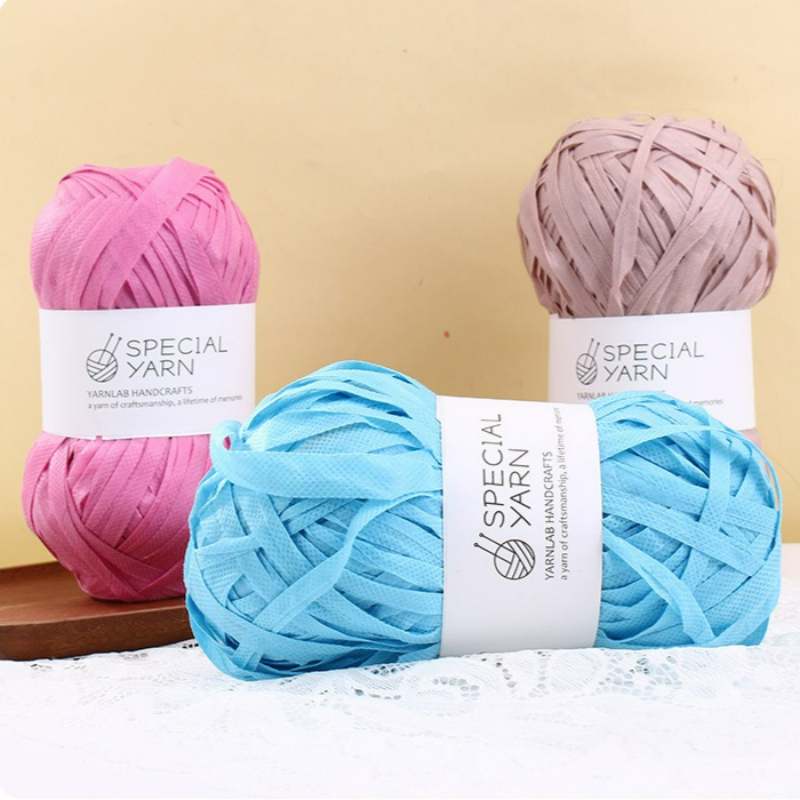 100g/pcs Raffia Flat Yarn for  - Crochet Bag Raffia recensie en prijs