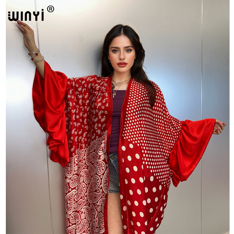 WINYI Summer Kimono party dres - Cover Up Kaftan recensie en prijs