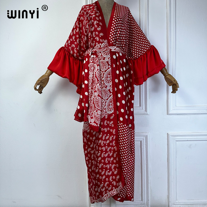 WINYI Summer Kimono party dres - Cover Up Kaftan recensie en prijs