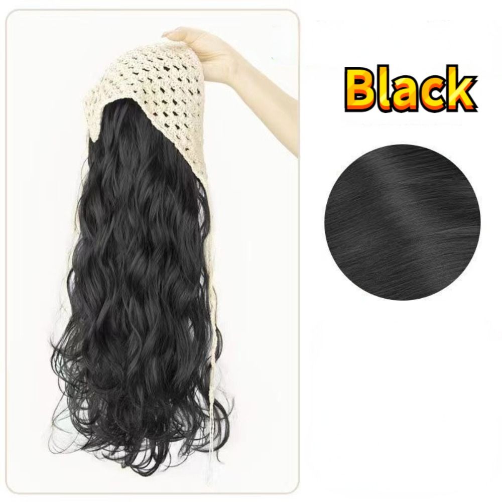 Fashion 65CM Wig Triangle Head - Headband Summer Knit recensie en prijs