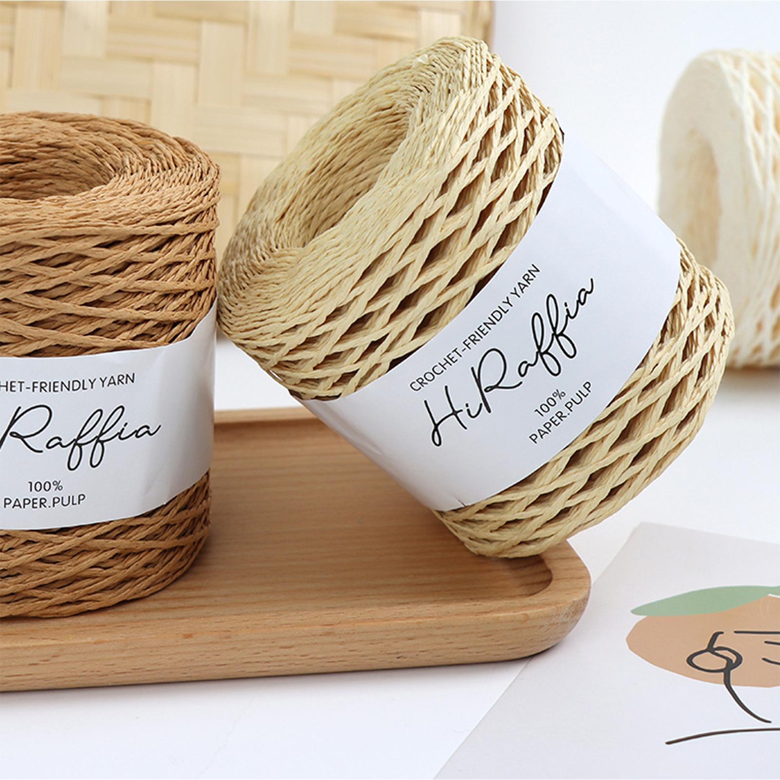 150m Natural Raffia Straw Yarn - Crochet Bag Raffia recensie en prijs