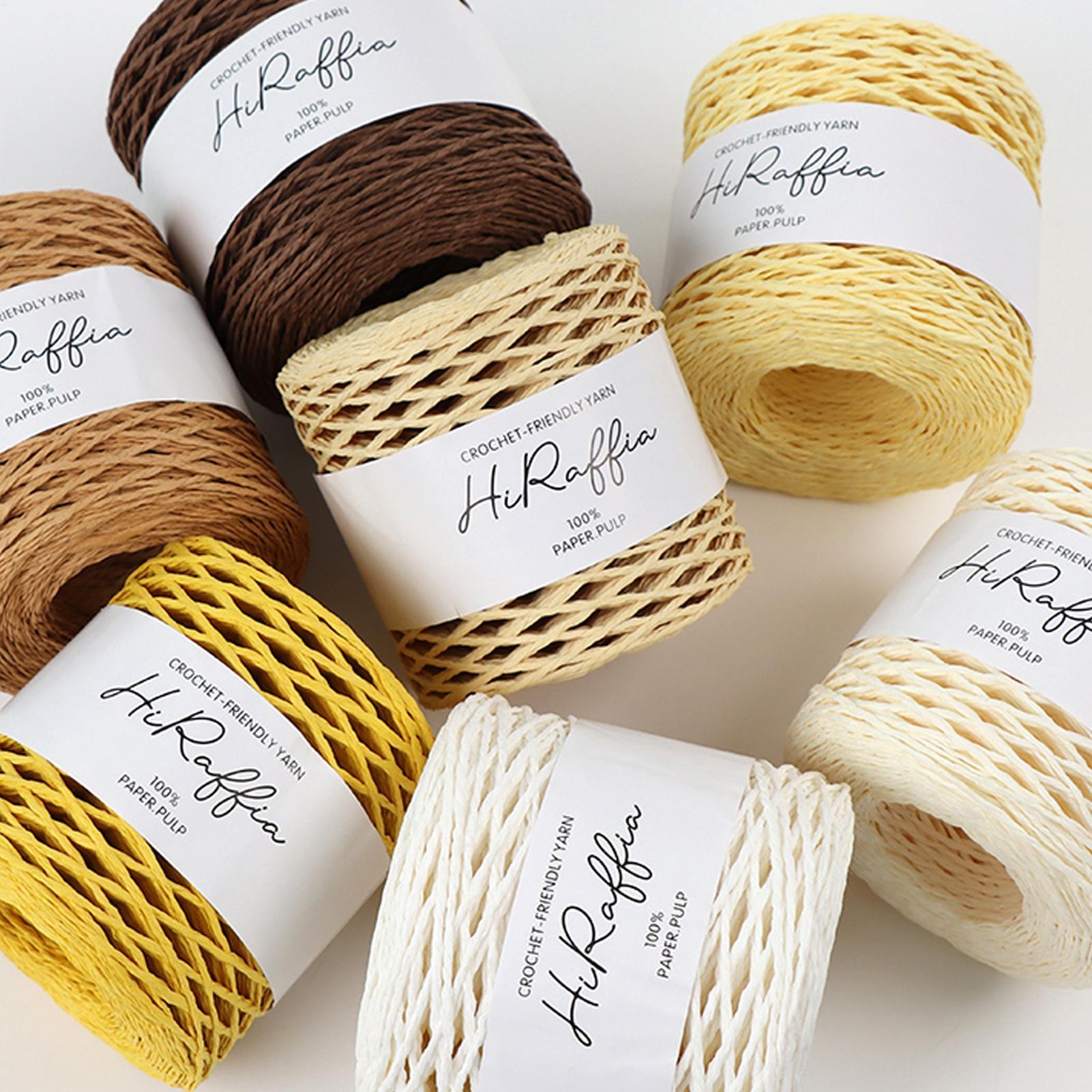 150m Natural Raffia Straw Yarn - Crochet Bag Raffia recensie en prijs