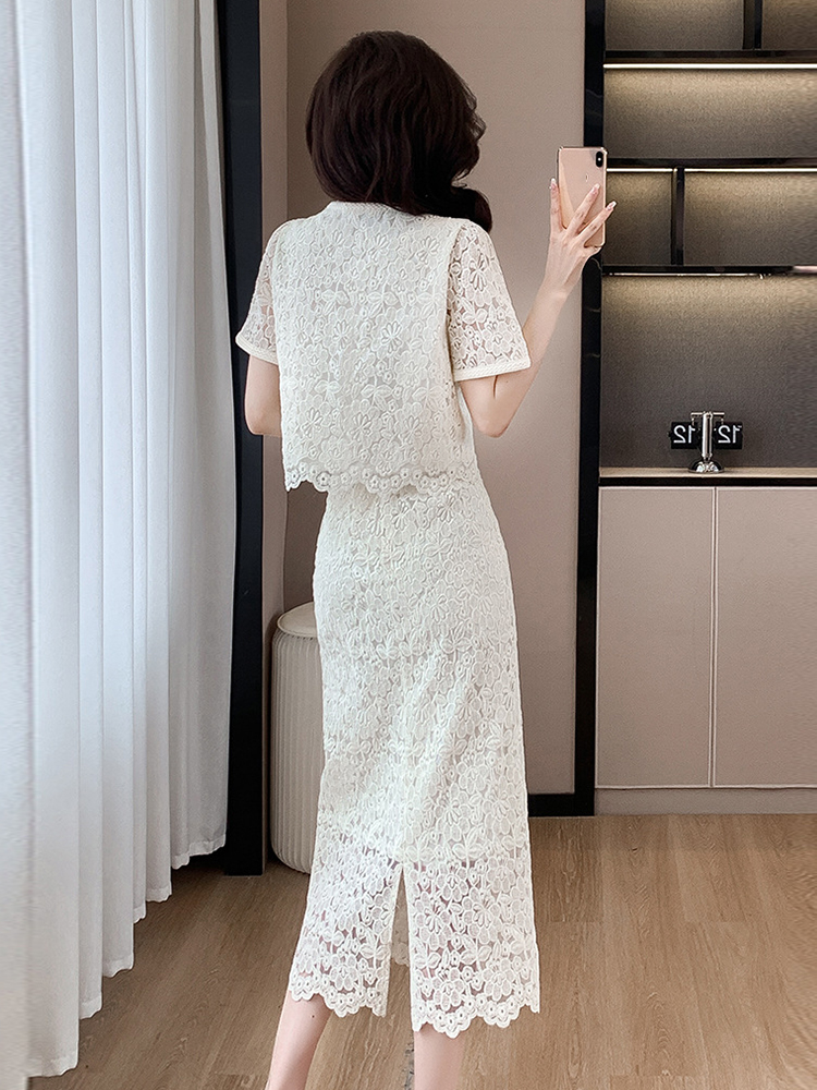 Summer Women Elegant Lace Flor - Midi Skirt Floral recensie en prijs
