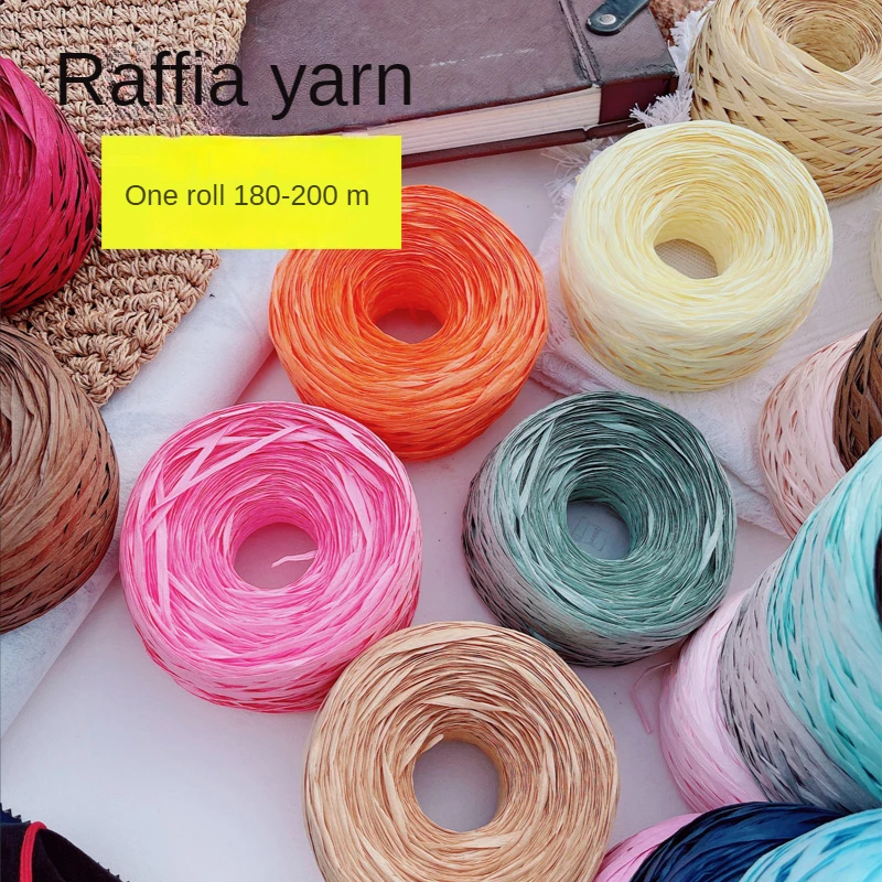 180m raffia Yarn paper Grass f - Crochet Bag Raffia recensie en prijs