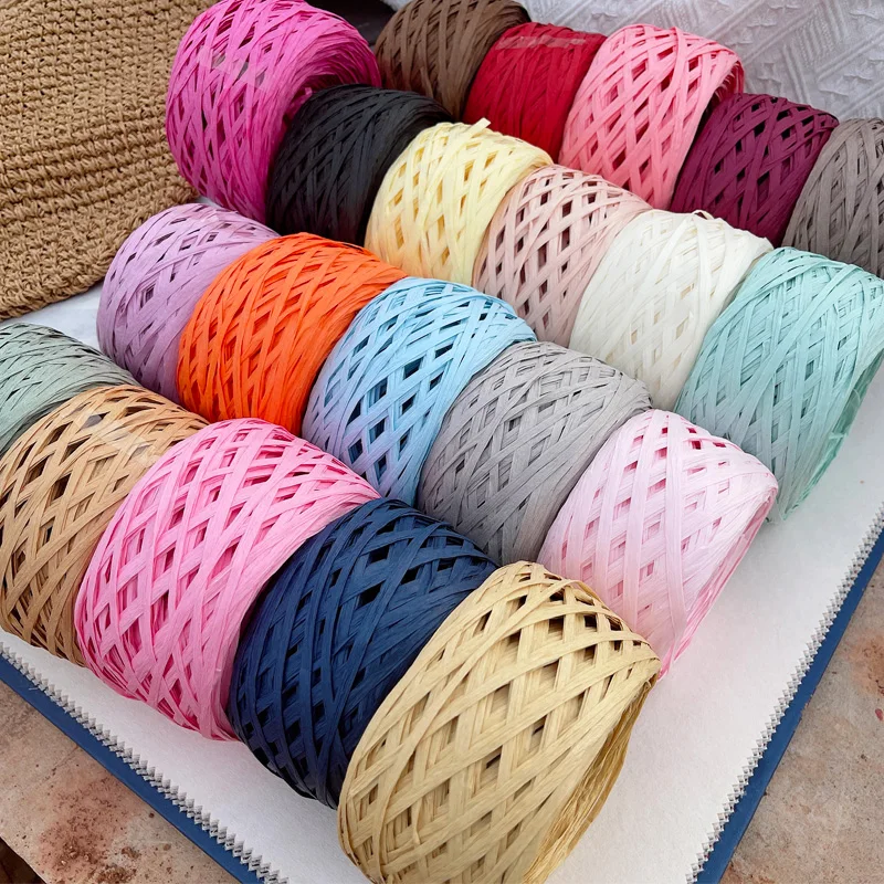 180m raffia Yarn paper Grass f - Crochet Bag Raffia recensie en prijs