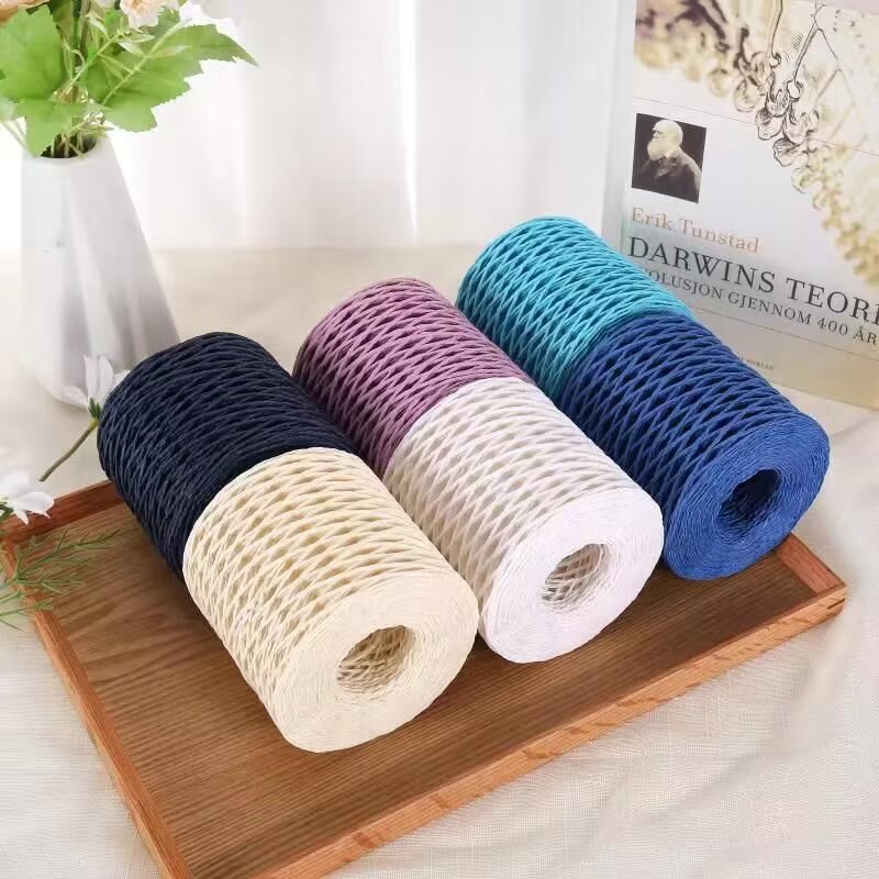 190g Raffia Yarn, Straw Paper  - Crochet Bag Raffia recensie en prijs