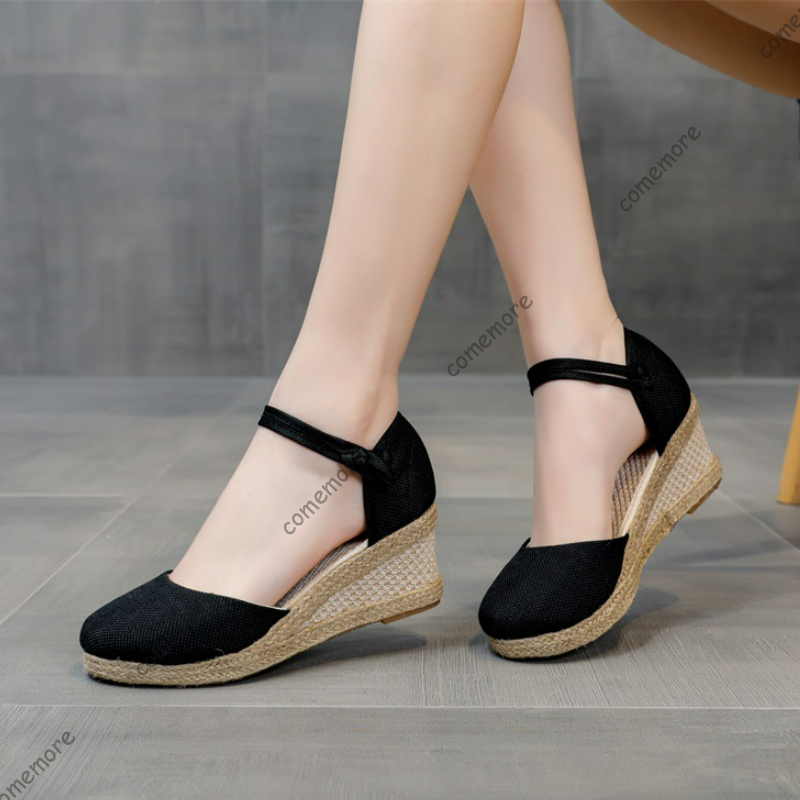 Comemore Sandals High Heel Sum - Wedge Espadrille Women recensie en prijs