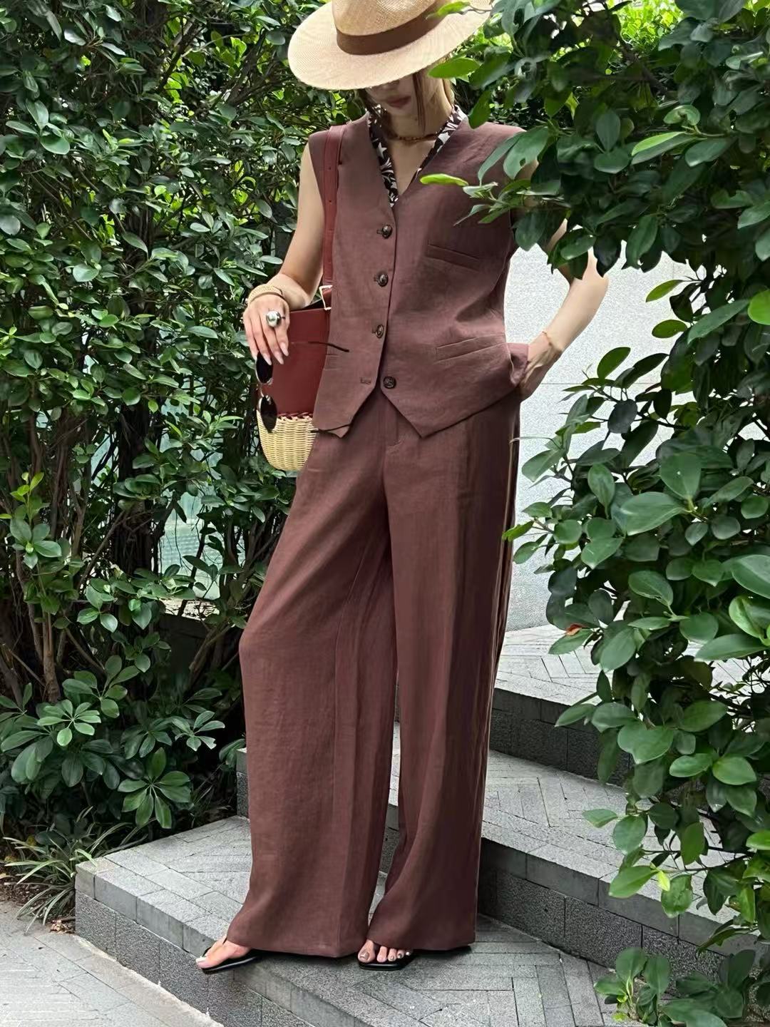 Old Man Qian's linen casual tw - Linen Pant Wide recensie en prijs