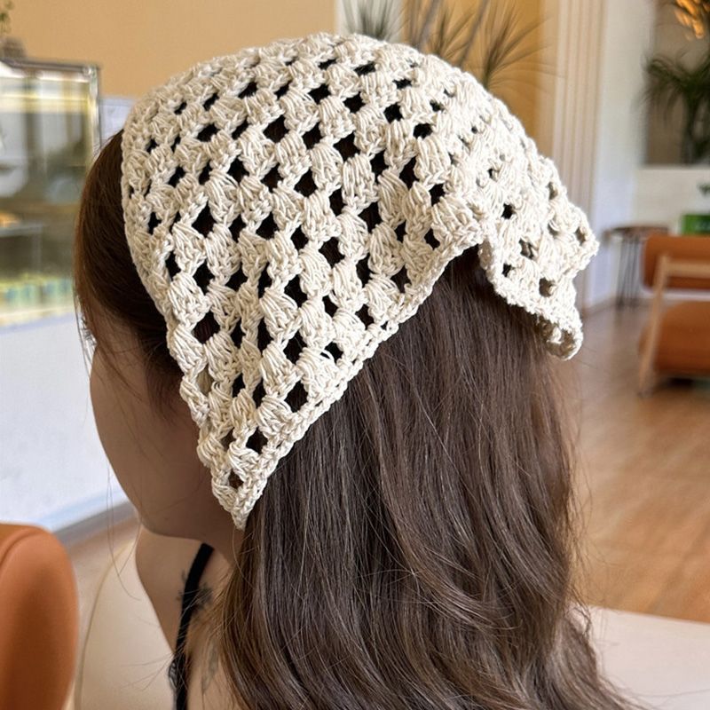 Crochet Triangle Hair Scarf Ho - Headband Summer Knit recensie en prijs