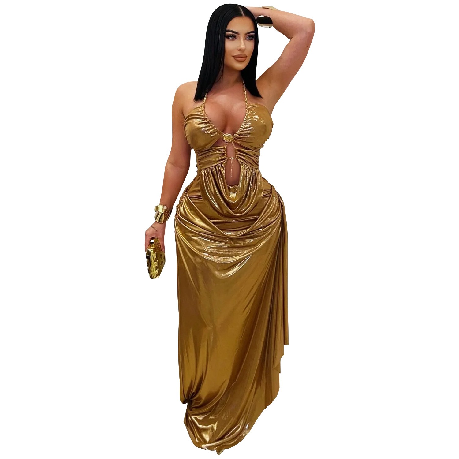 Prom Dress Evening Wedding Gue - Maxi Dress Halter recensie en prijs