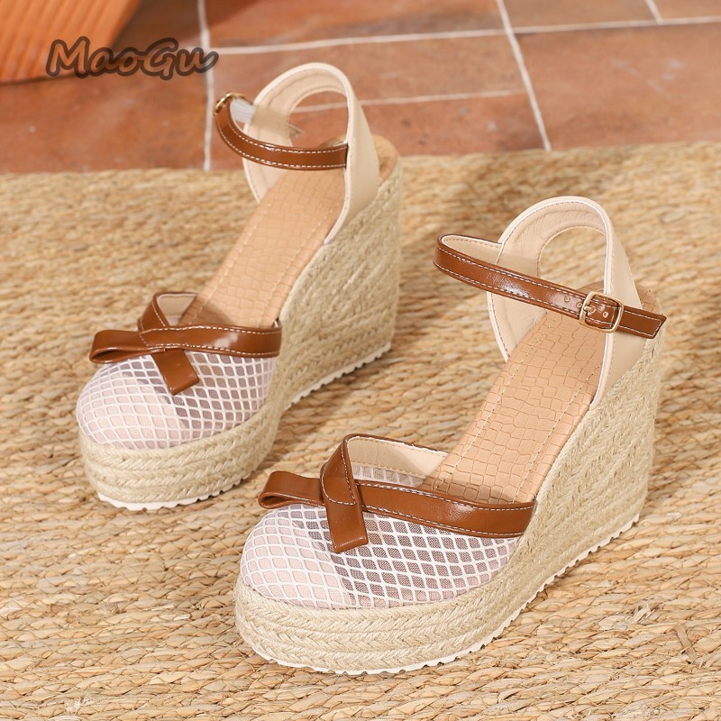 Size42 Women's Mesh Bow Espadr - Wedge Espadrille Women recensie en prijs