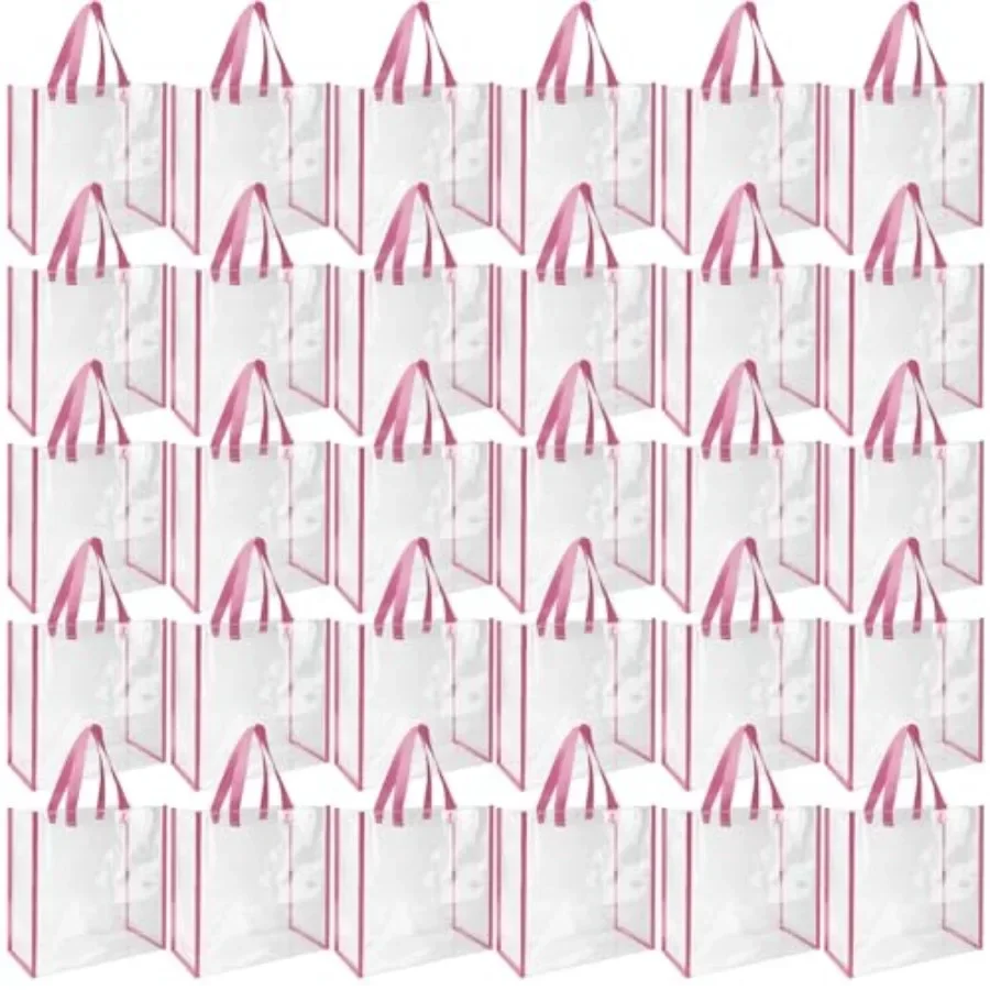 Pack 12x12x6 Inch Clear Tote B - Tote Bag Beach recensie en prijs