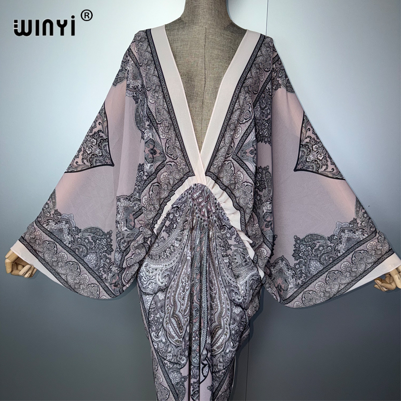WINYI V-neck Sexy Dress Arabic - Cover Up Kaftan recensie en prijs