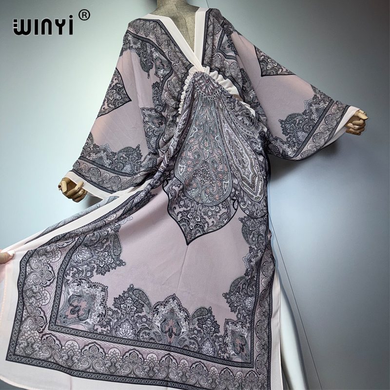 WINYI V-neck Sexy Dress Arabic - Cover Up Kaftan recensie en prijs