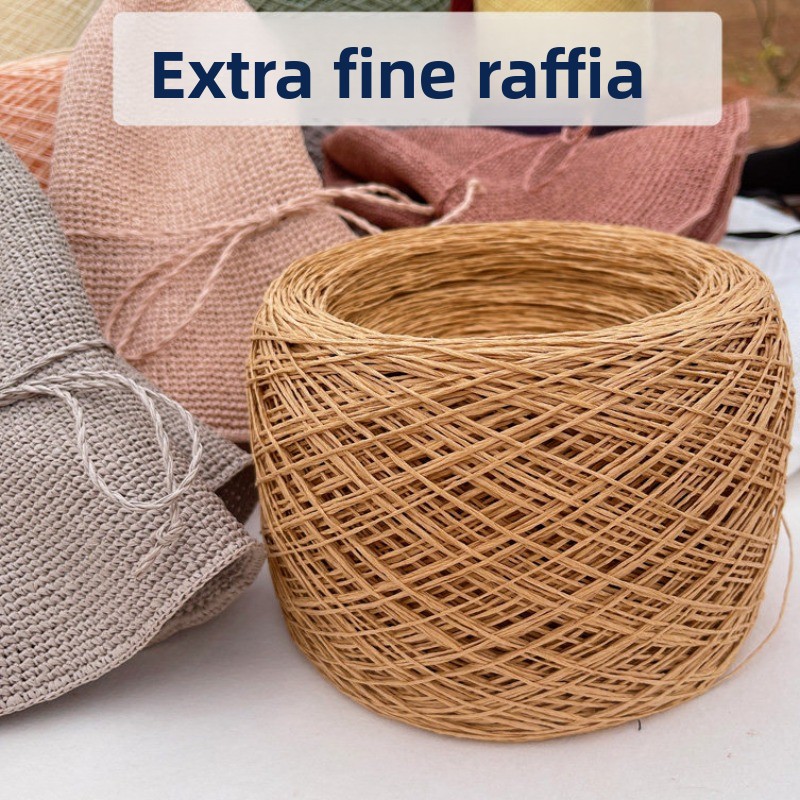 250g Thin Paper Raffia Yarn fo - Crochet Bag Raffia recensie en prijs