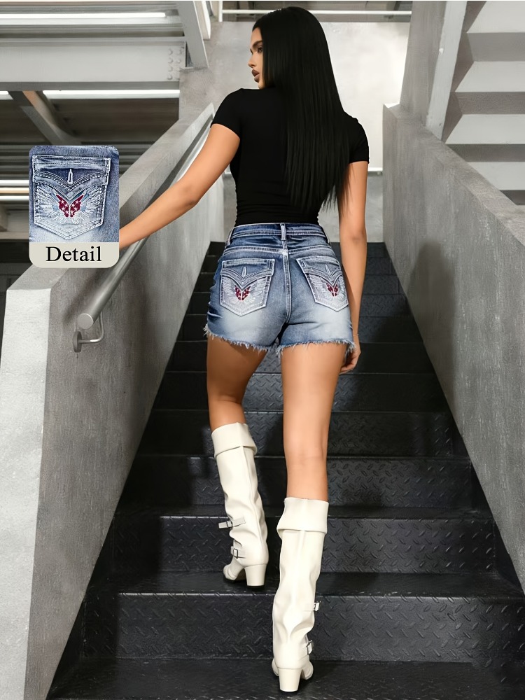 OIQERE 2026 New Vintage Washed - Shorts Denim Frayed recensie en prijs