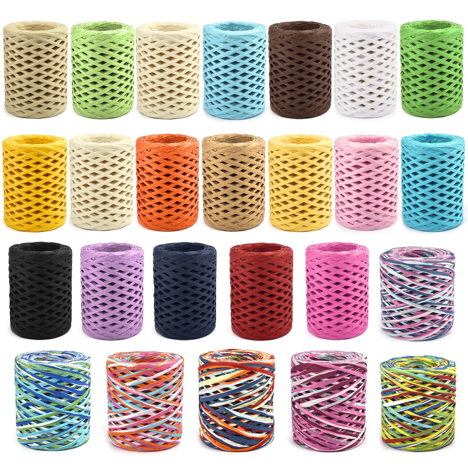 100M Natural Raffia Straw Yarn - Crochet Bag Raffia recensie en prijs