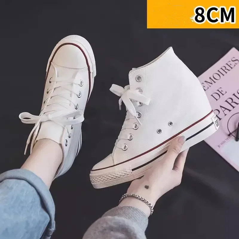 High 8cm Platform Canvas Shoes - Wedge Espadrille Women recensie en prijs
