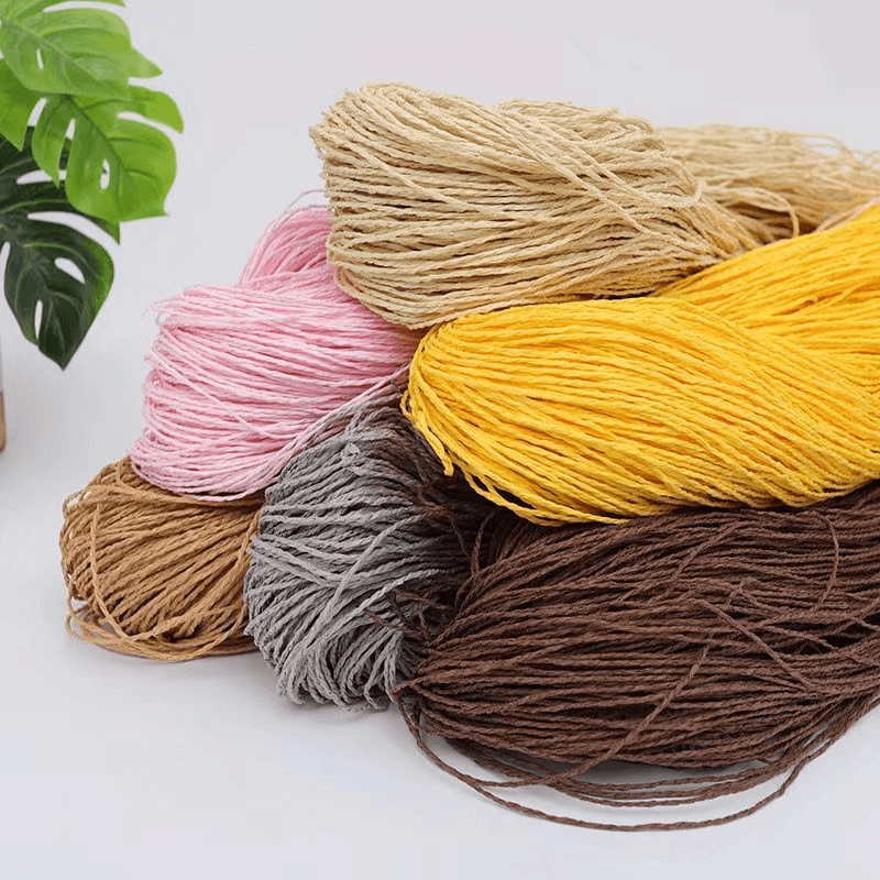 200g 2ply Cotton Raffia Yarn f - Crochet Bag Raffia recensie en prijs