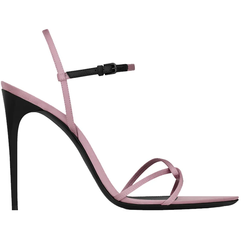 Pink Strappy Luxury Heeled San - Sandal Strappy Heeled recensie en prijs