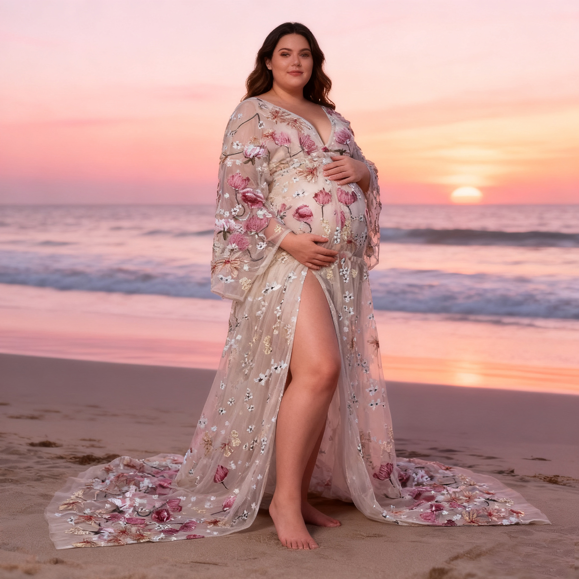 Don&Judy Butterfly Appliqués a - Kimono Sheer Floral recensie en prijs
