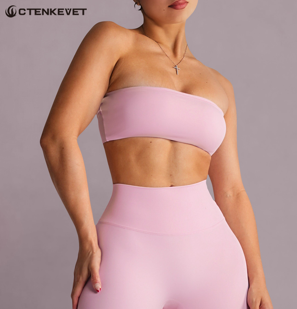Strapless Sports Bra Gym Crop  - Crop Top Crochet recensie en prijs