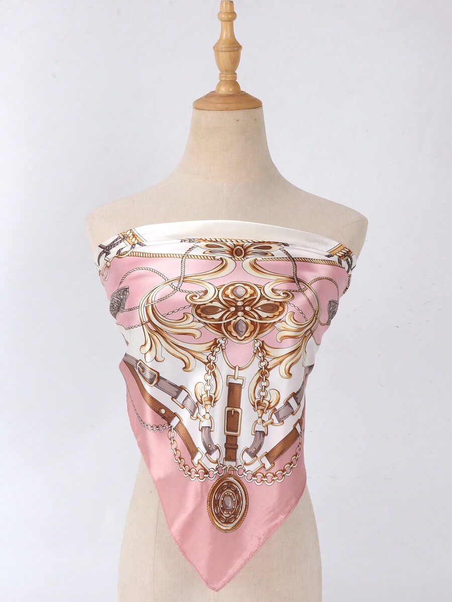 1pc Women's Light Pink Printed - Headband Summer Knit recensie en prijs