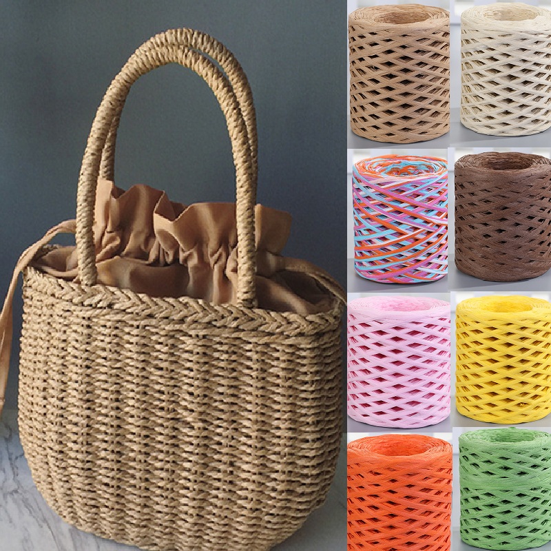 200m Natural Raffia Straw Yarn - Crochet Bag Raffia recensie en prijs