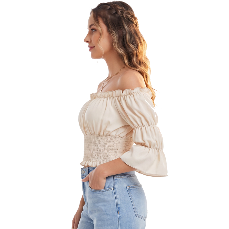 Renaissance Blouse Women Top w - Blouse Off Shoulder recensie en prijs