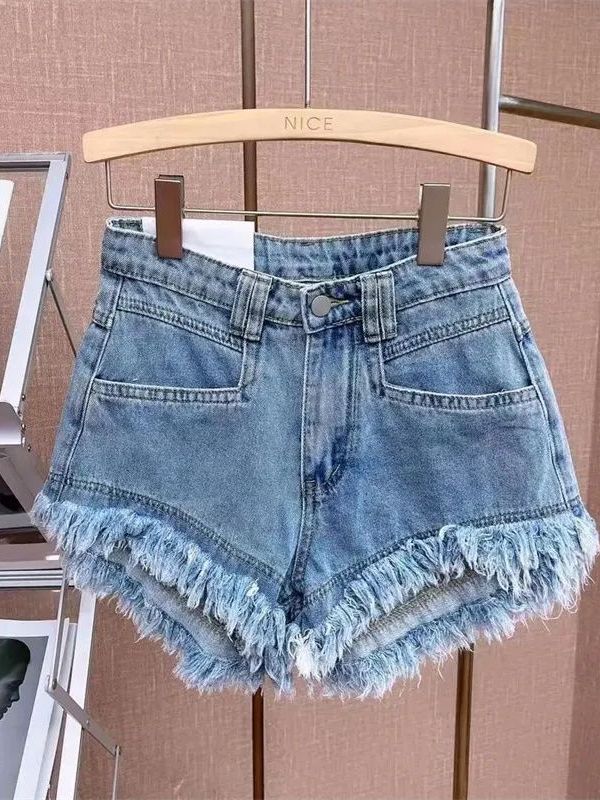 Outlet Korean Style Casual Hon - Shorts Denim Frayed recensie en prijs