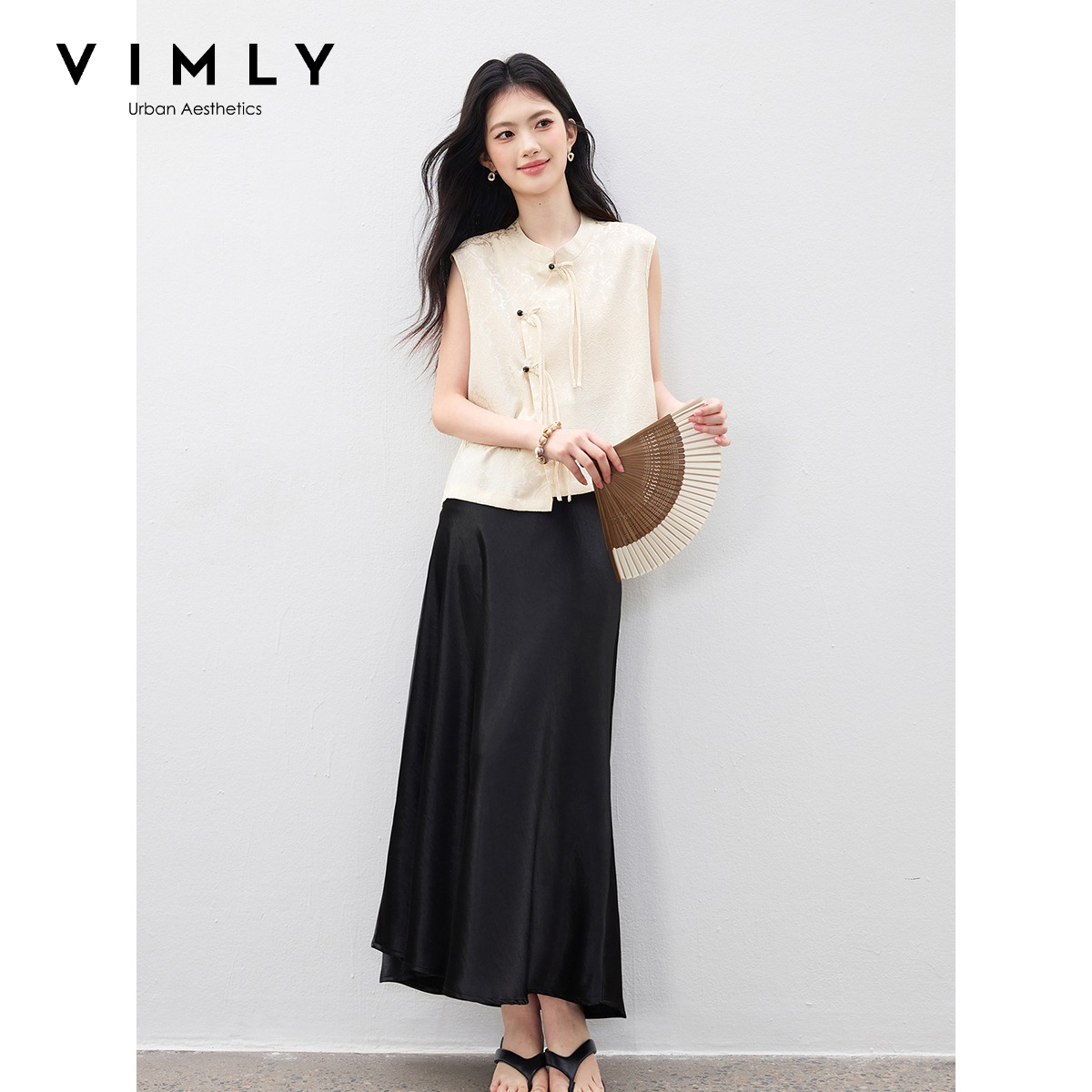 VIMLY's Women's Summer Suit 20 - Midi Skirt Floral recensie en prijs