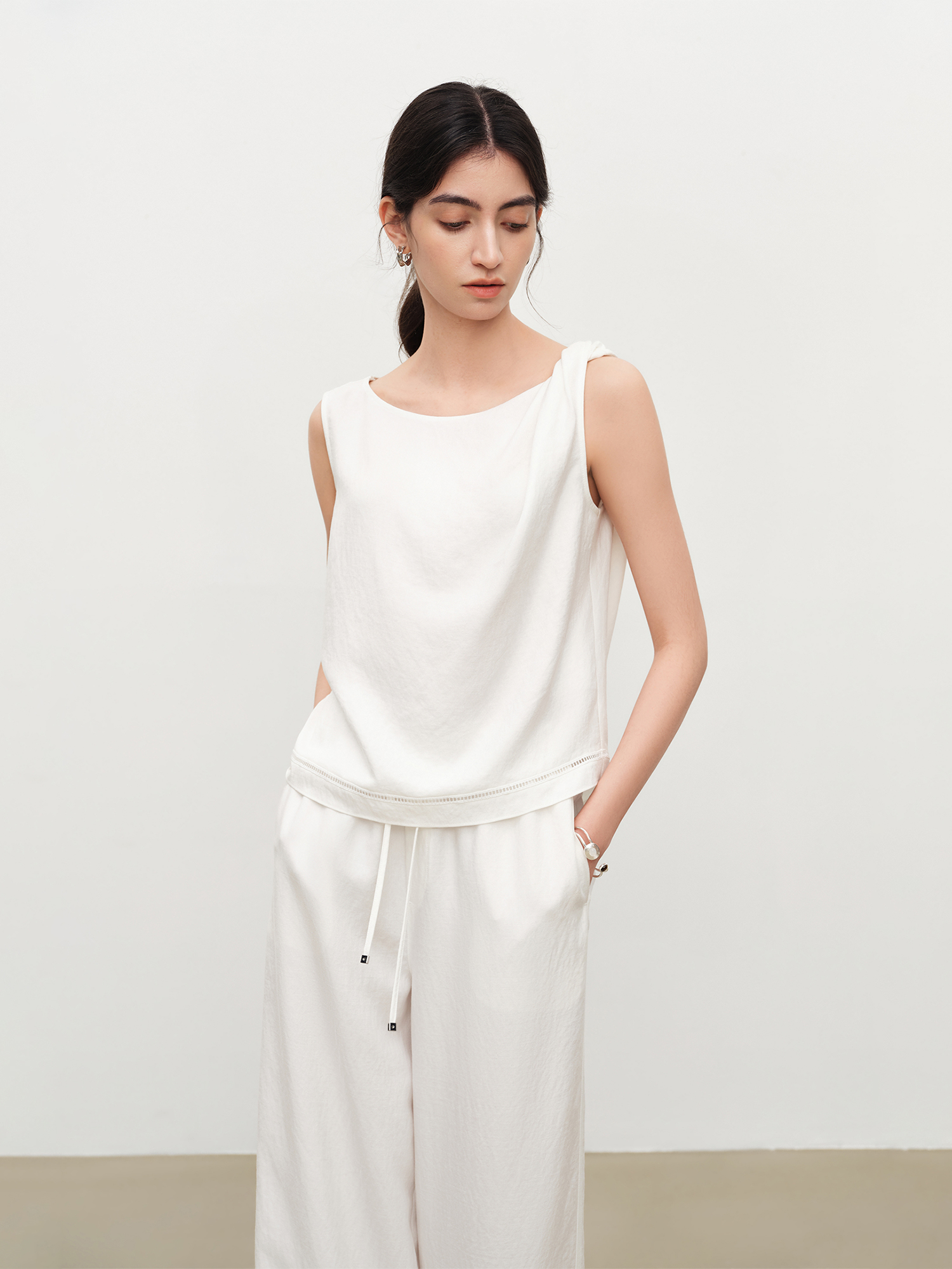 ZIQIAO Relaxed Old Money Style - Linen Pant Wide recensie en prijs