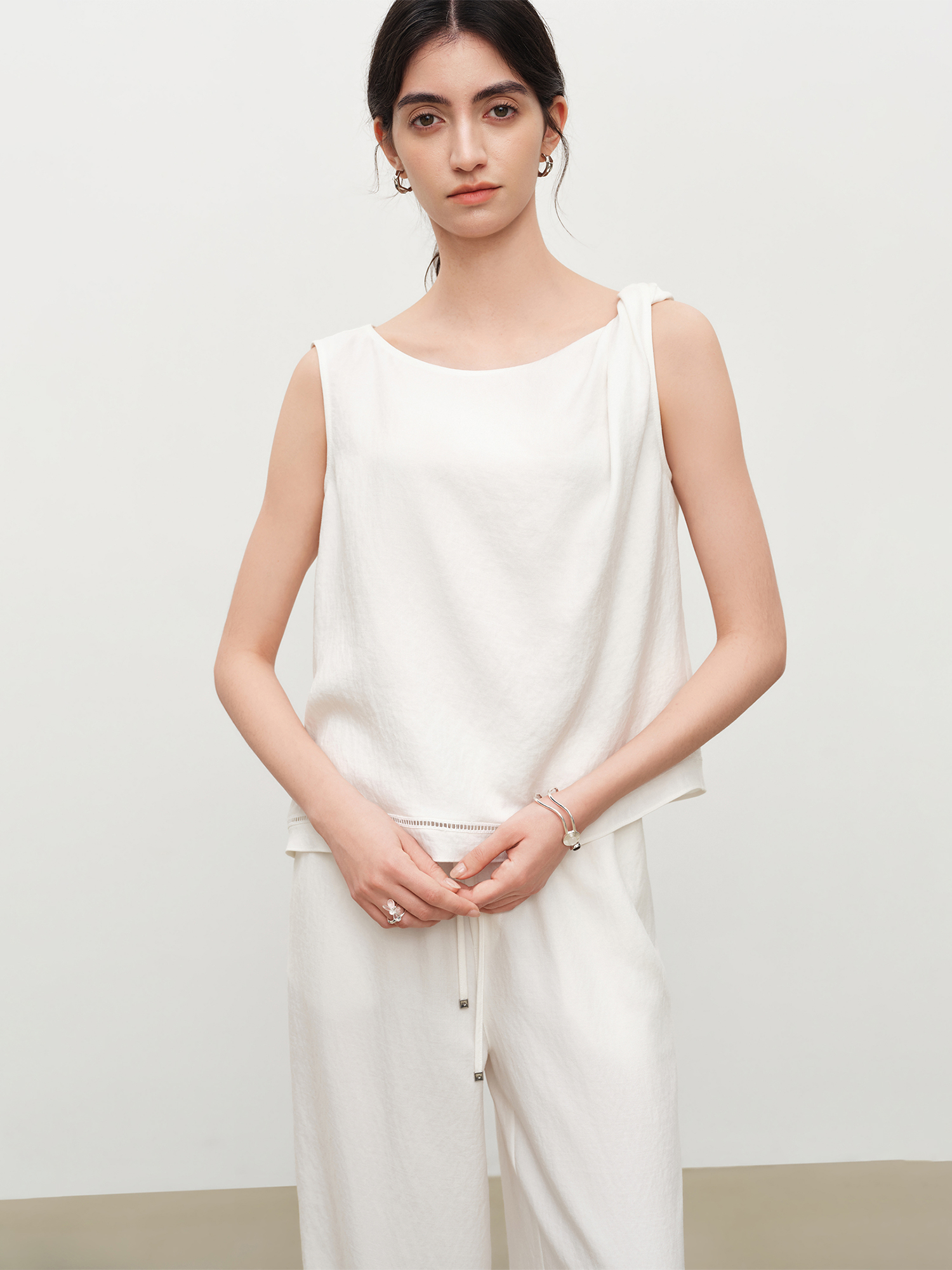 ZIQIAO Relaxed Old Money Style - Linen Pant Wide recensie en prijs