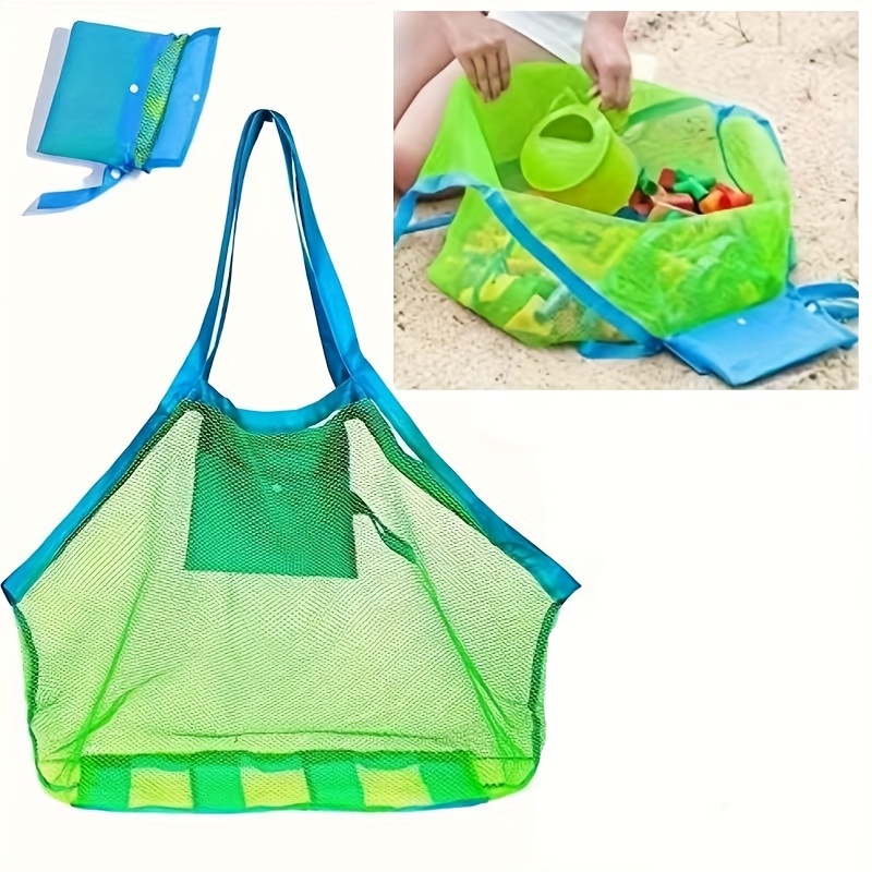 1pc Large Mesh Beach Tote Bag  - Tote Bag Beach recensie en prijs