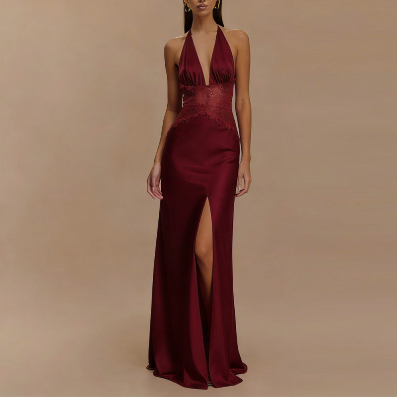 Sexy Backless Halter Maxi Dres - Maxi Dress Halter recensie en prijs