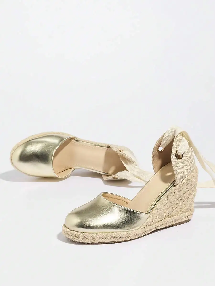 Metallic Cap Toe Espadrille We - Wedge Espadrille Women recensie en prijs